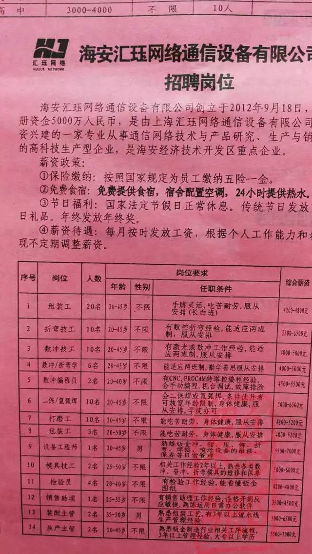 海安人才市场最新招聘信息，把握机遇，共创未来海安人才市场最新招聘信息事业单位报名时间